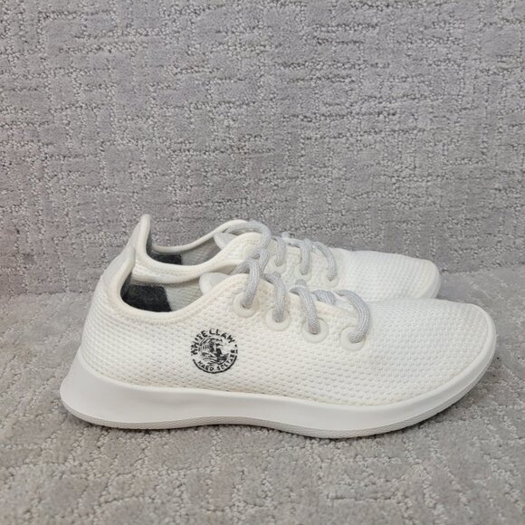 All Birds Tree Runner Women's Size US 7 White Low Top Athletic Sneakers. - Picture 5 of 9